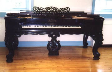 Square Piano by Mathuschek, about 1875